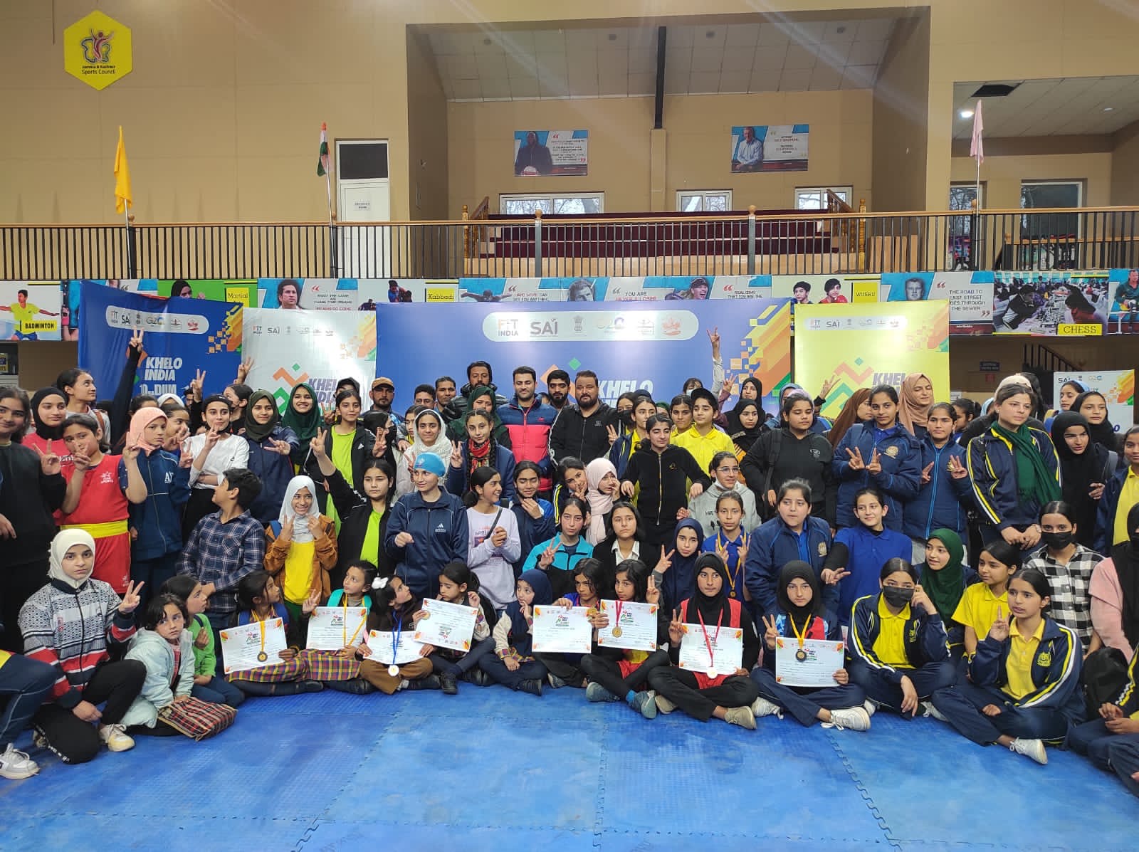 Wushu Womens League concludes at Indoor Sports Complex Polo Ground