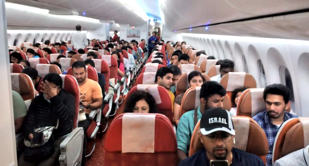Fourth flight from Israel carrying 274 Indians lands in Delhi, evacuees  thank govt for 'Operation Ajay