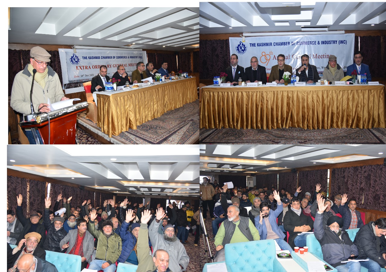 KCCI holds 89th AGM in Srinagar